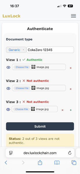 File:Authenticate-4.1 Result Multi Objects IMG 9370.PNG